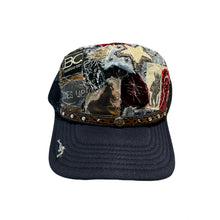 Load image into Gallery viewer, TX STAR PATCHWORK NAVY BLUE TRUCKER
