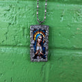 Jesus / Virgin Mary chain and pendant