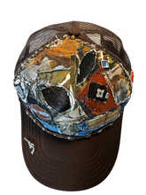 Load image into Gallery viewer, HARLEYPATCHWORK BROWN TRUCKER
