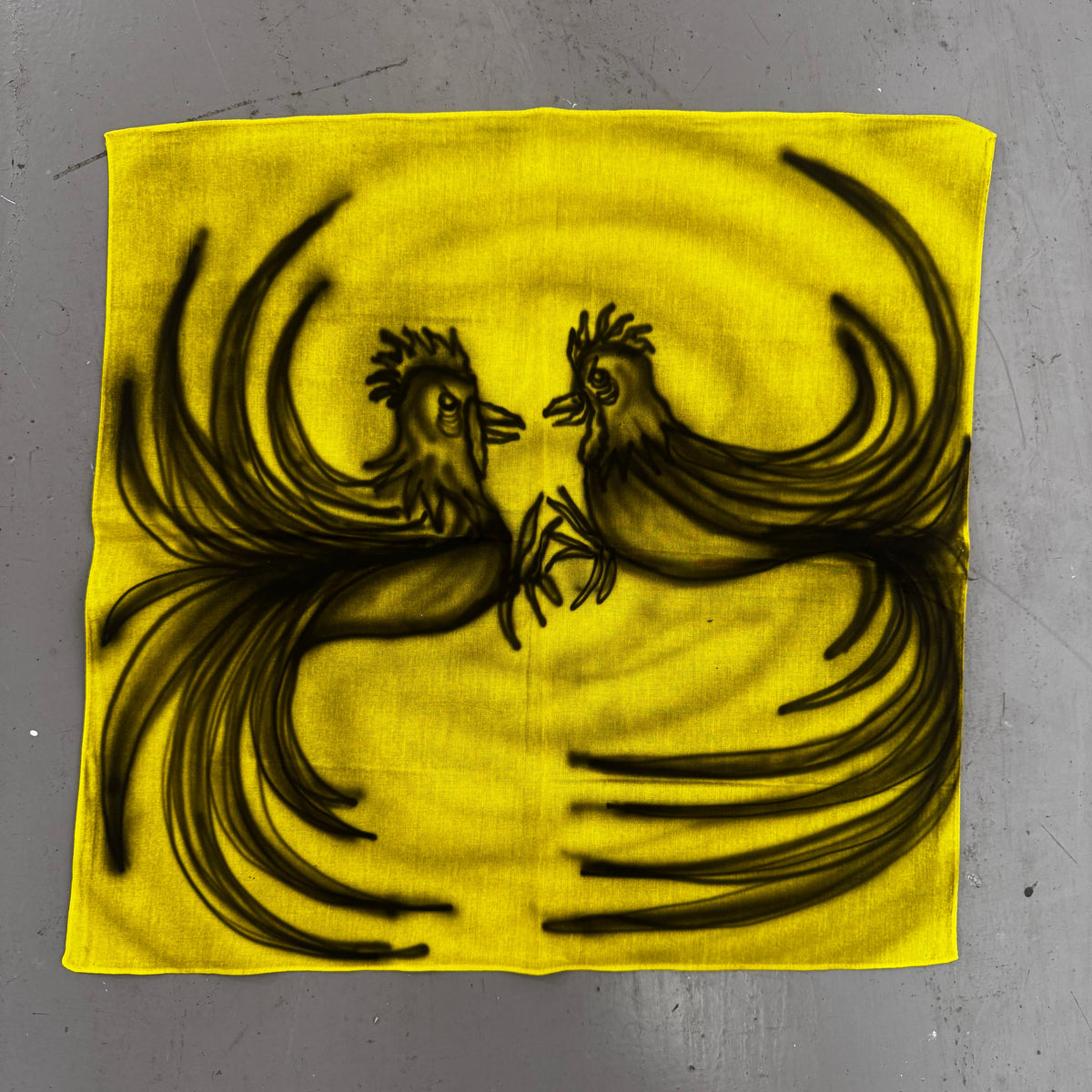 Yellow Gallo’s bandanna
