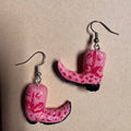 Ostrich Bota’s earings (pink)