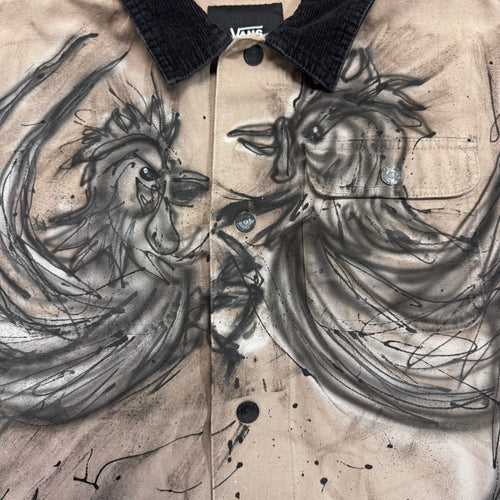 1/1 Gallos on Vans jacket Women’s XL