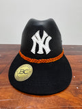 NY Yankees Bandillo Cap (black on black)