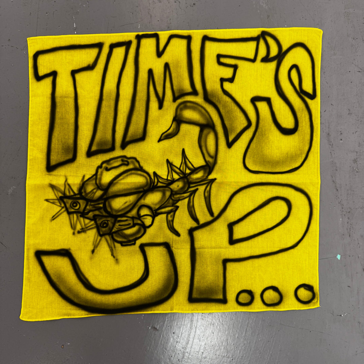 Time’s Up bandanna