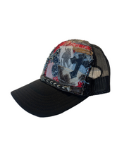 Load image into Gallery viewer, SPURS PATCHWORK BROWN TRUCKER
