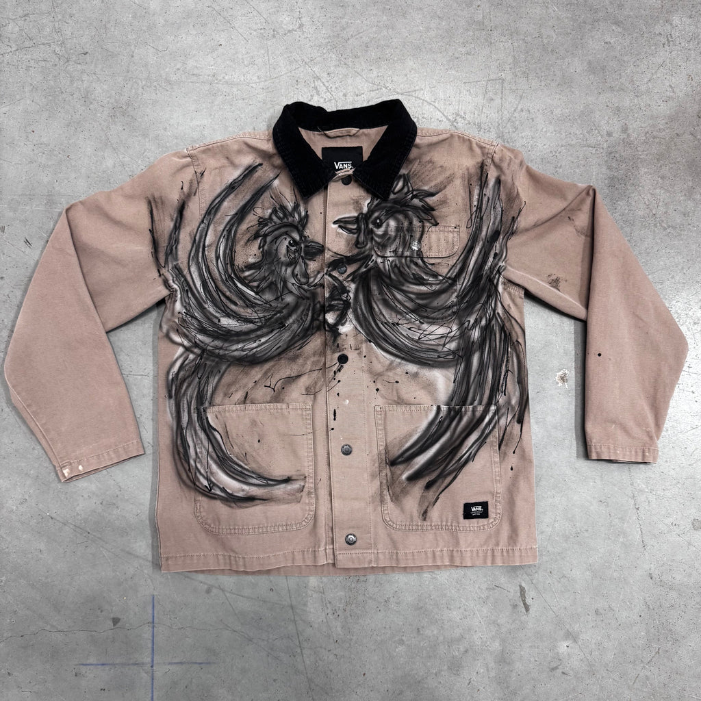 1/1 Gallos on Vans jacket Women’s XL