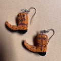 Ostrich Bota’s earings
