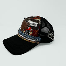 Load image into Gallery viewer, 1/1 Patch work trucker hat
