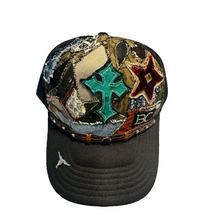 Load image into Gallery viewer, 1/1 STAR CROSS PATCHWORK TRUCKER

