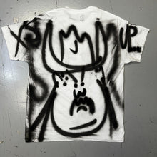 Load image into Gallery viewer, Spray painted X’s Up.. tee (L)

