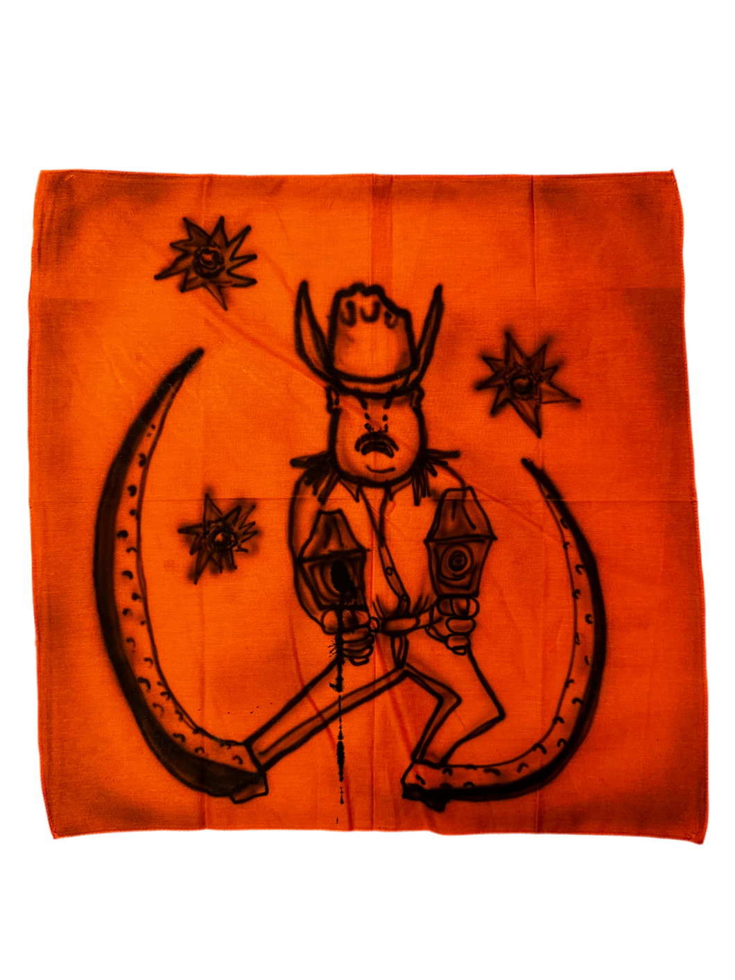 Orange Bandito Bandanna