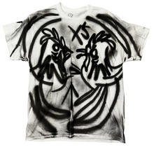 Load image into Gallery viewer, Spray painted X’s Up.. tee (L)

