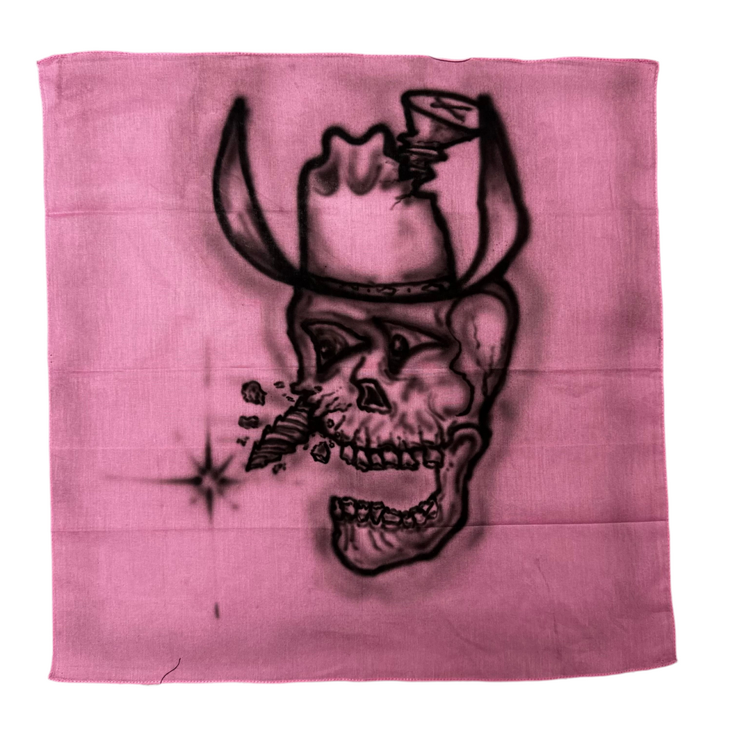 Pink Screwboy bandanna