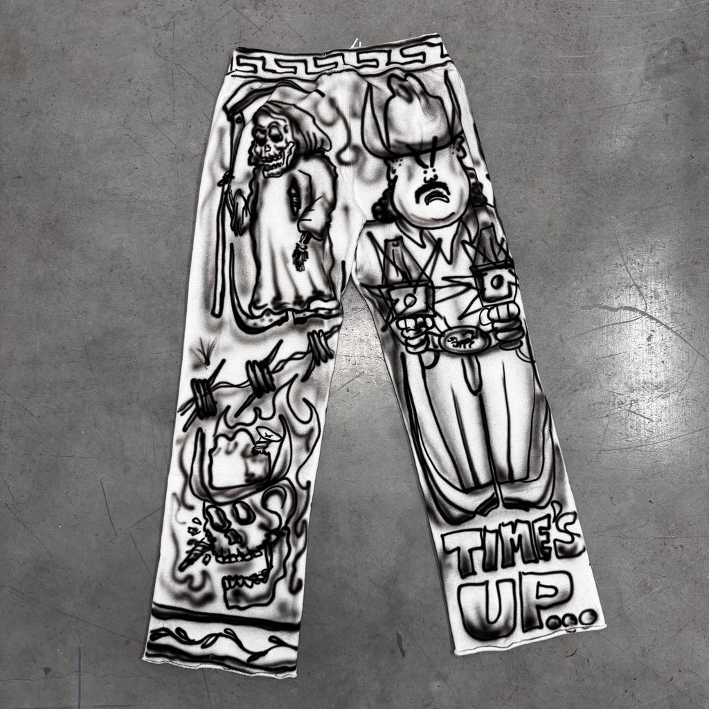 All over Air brushed sweat pants women’s small/ medium