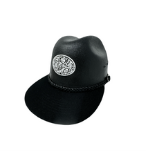 Load image into Gallery viewer, Black filigree buckle cap
