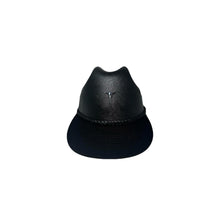Load image into Gallery viewer, Black on black steer head cap
