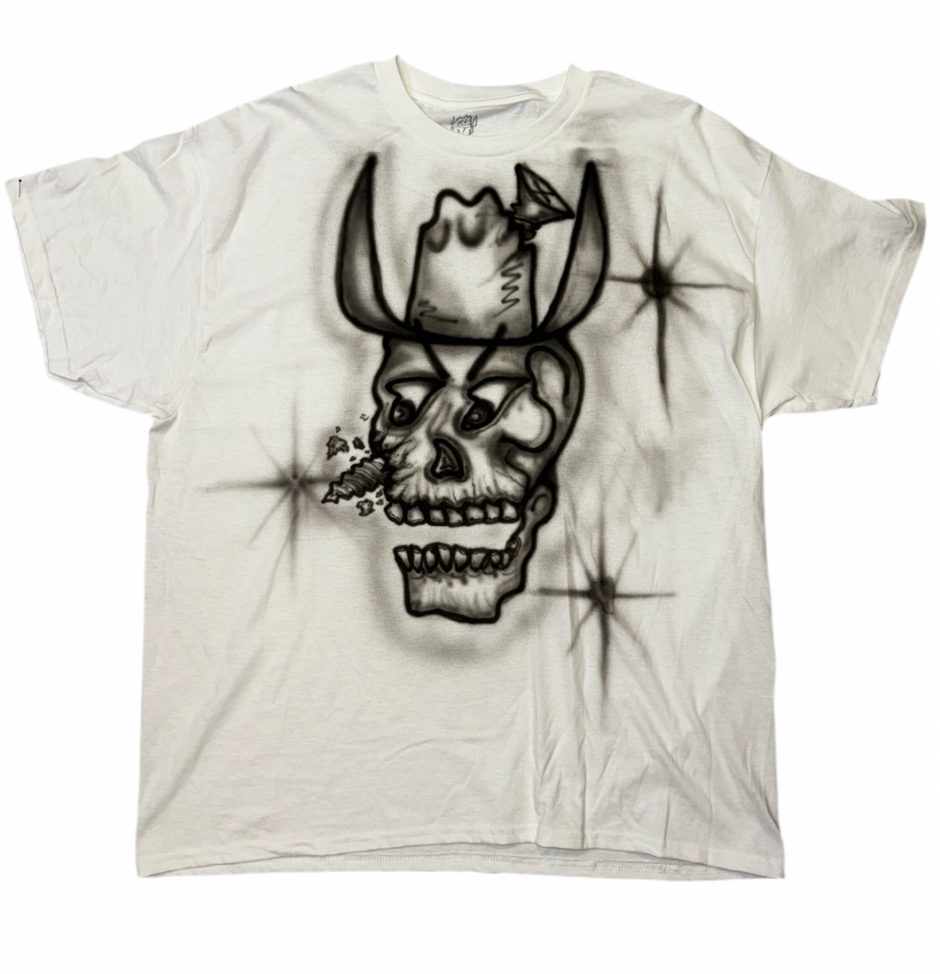 Screwboy air brush tee (XL)