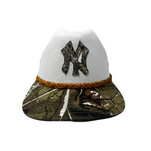 Load image into Gallery viewer, Genuine SNAKE SKIN NY Camo Cap
