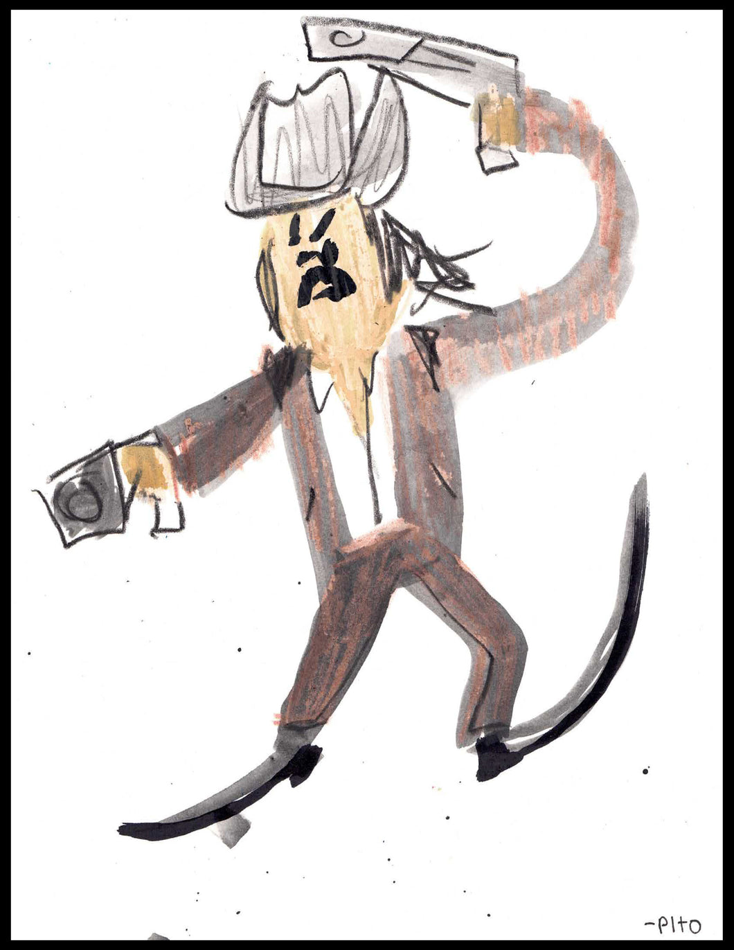 1/1 Original Water Color Bandito