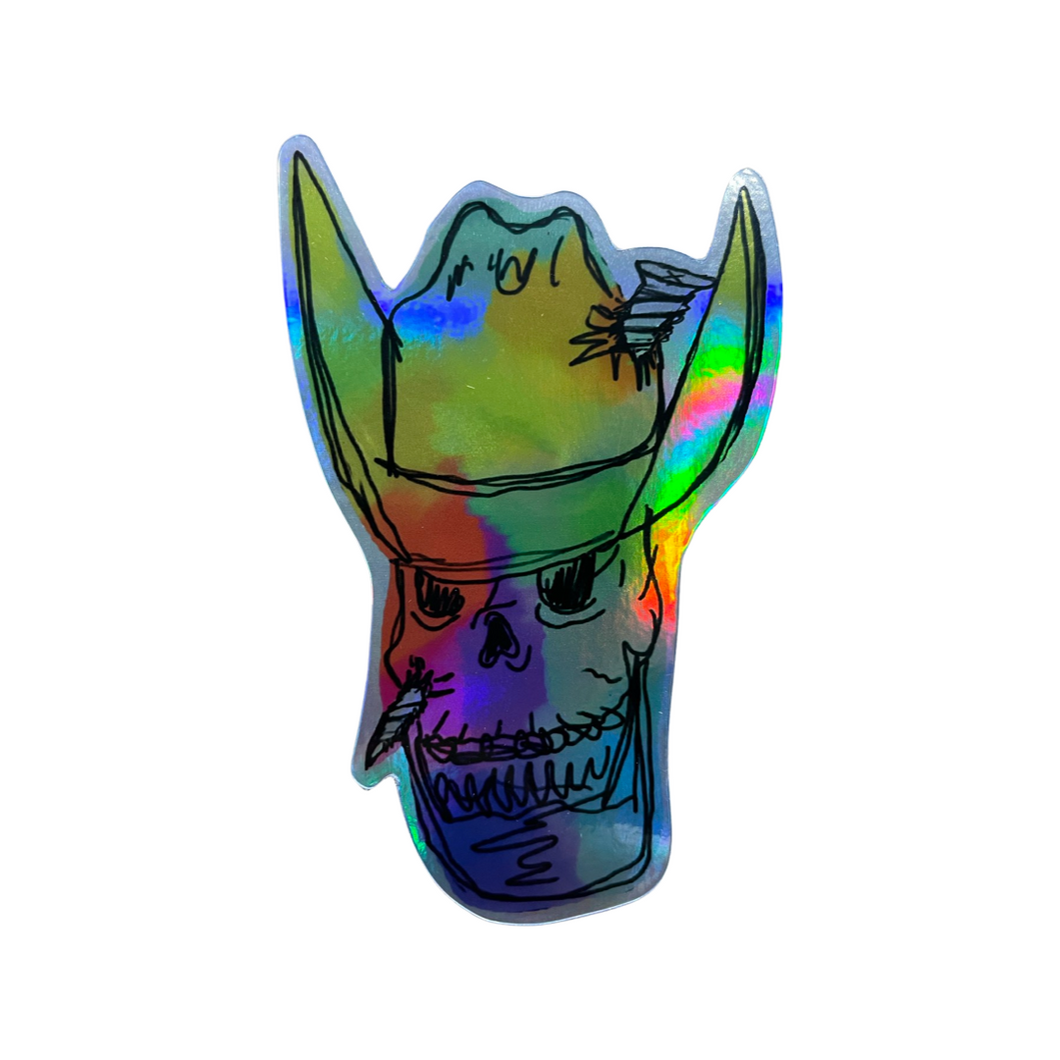 Holograghic Screwboy sticker