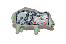 Load image into Gallery viewer, LARGE CASH COW SCULPTURE ART
