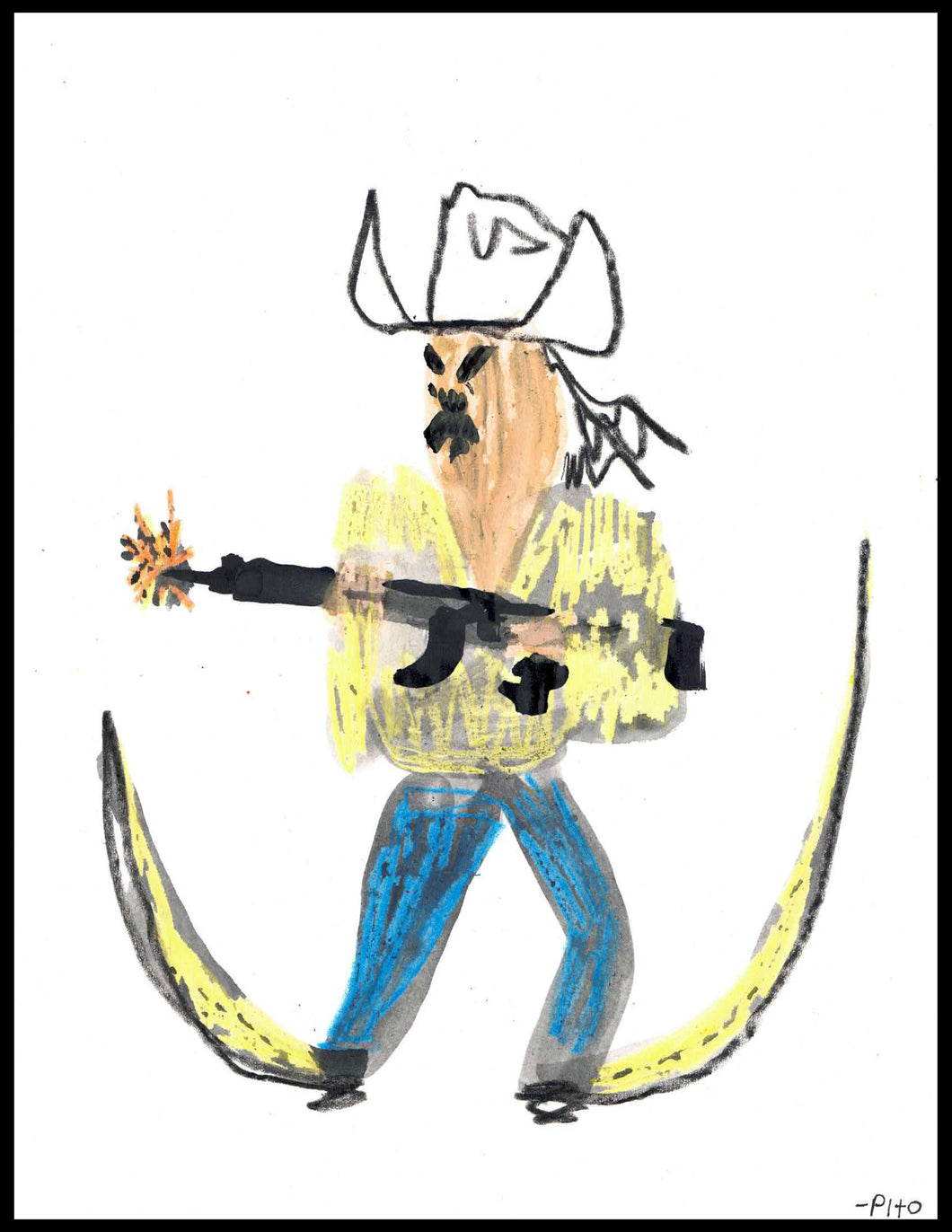 1/1 Original Water Color Bandito